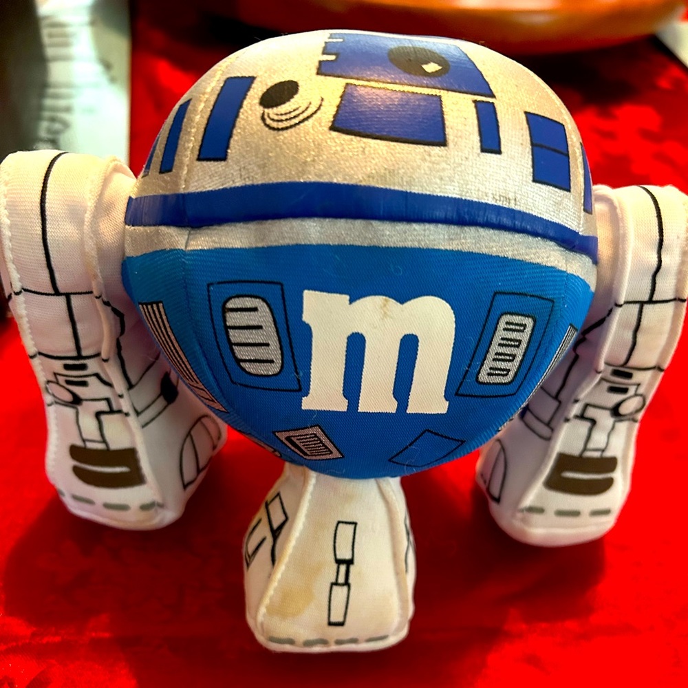 Star Wars R2D2 Plush Blue M&M as R2D2, 2005